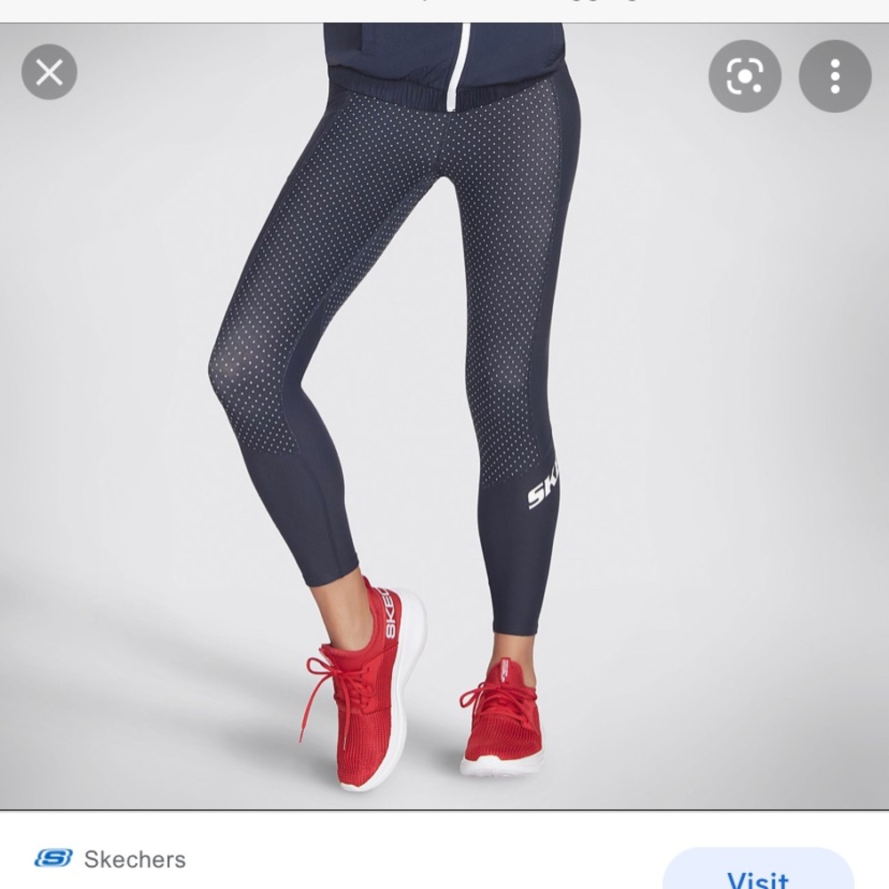 Skechers polka dot leggings